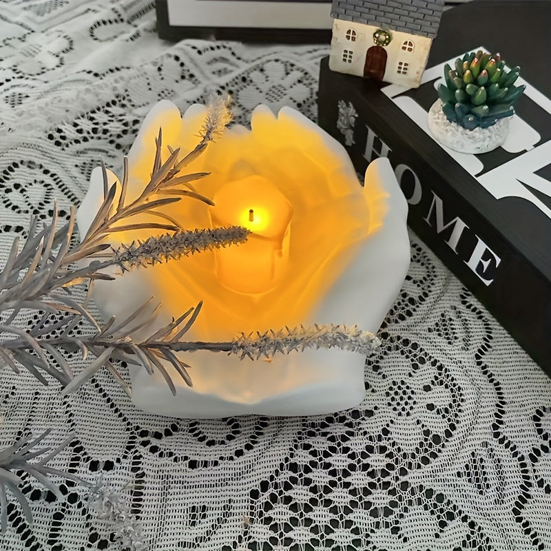 1pc Hand Plaster Mold for Resin Casting, Jewelry Storage, Candle Holder, Succulent Pot, and Home Decor Crafts