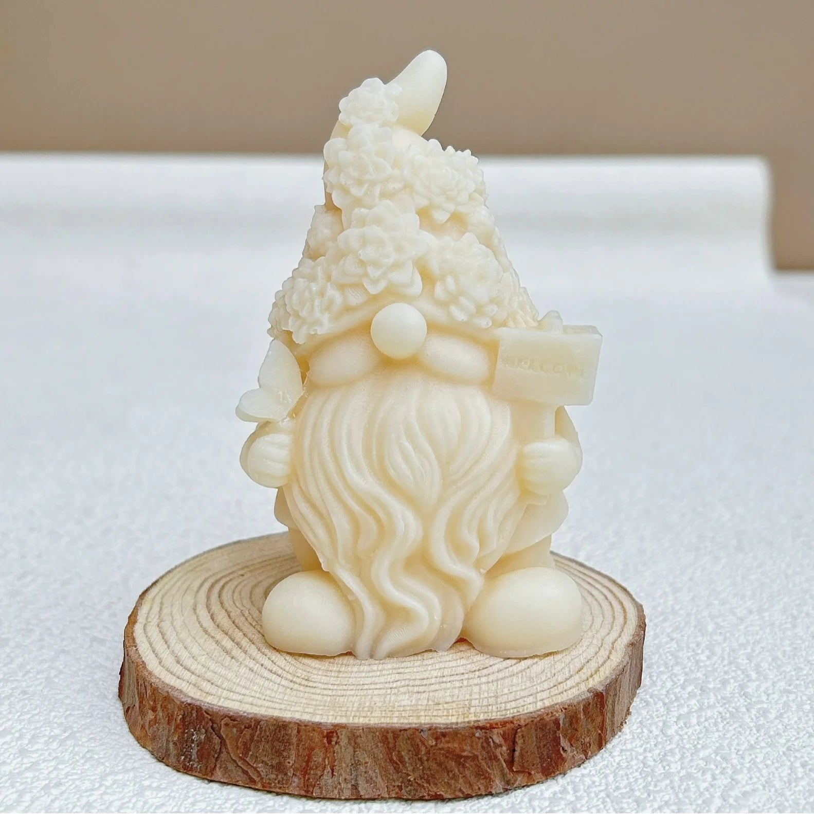 Goblins Dwarves Elderly Christmas Candle Resin Gypsum Silicone Mold