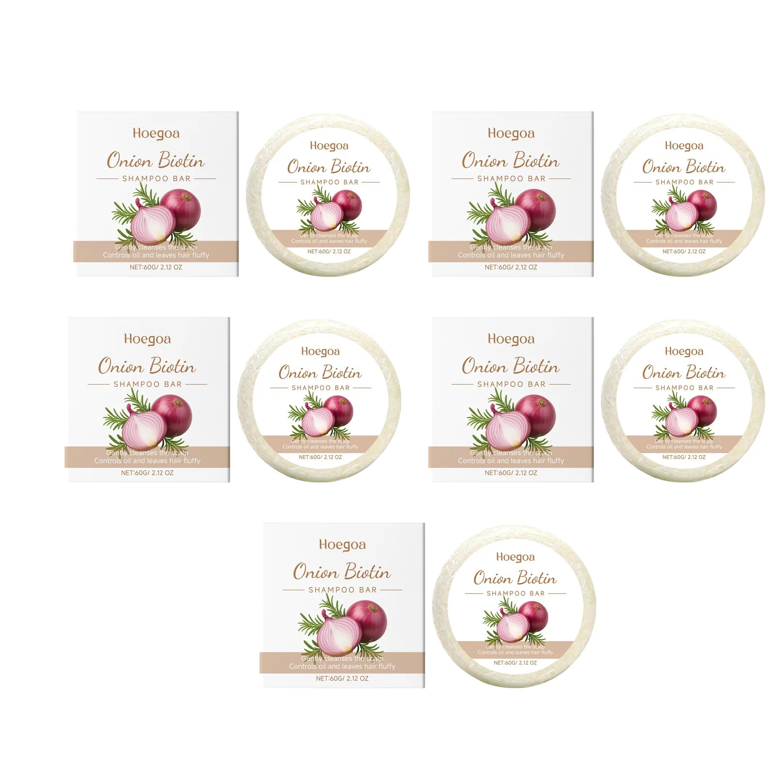 Onion Biotin Shampoo Soap Rosemary Gentle Cleansing Nourish Scalp Hair Growth Anti Loss Moisturizing Smooth For All Hair Types